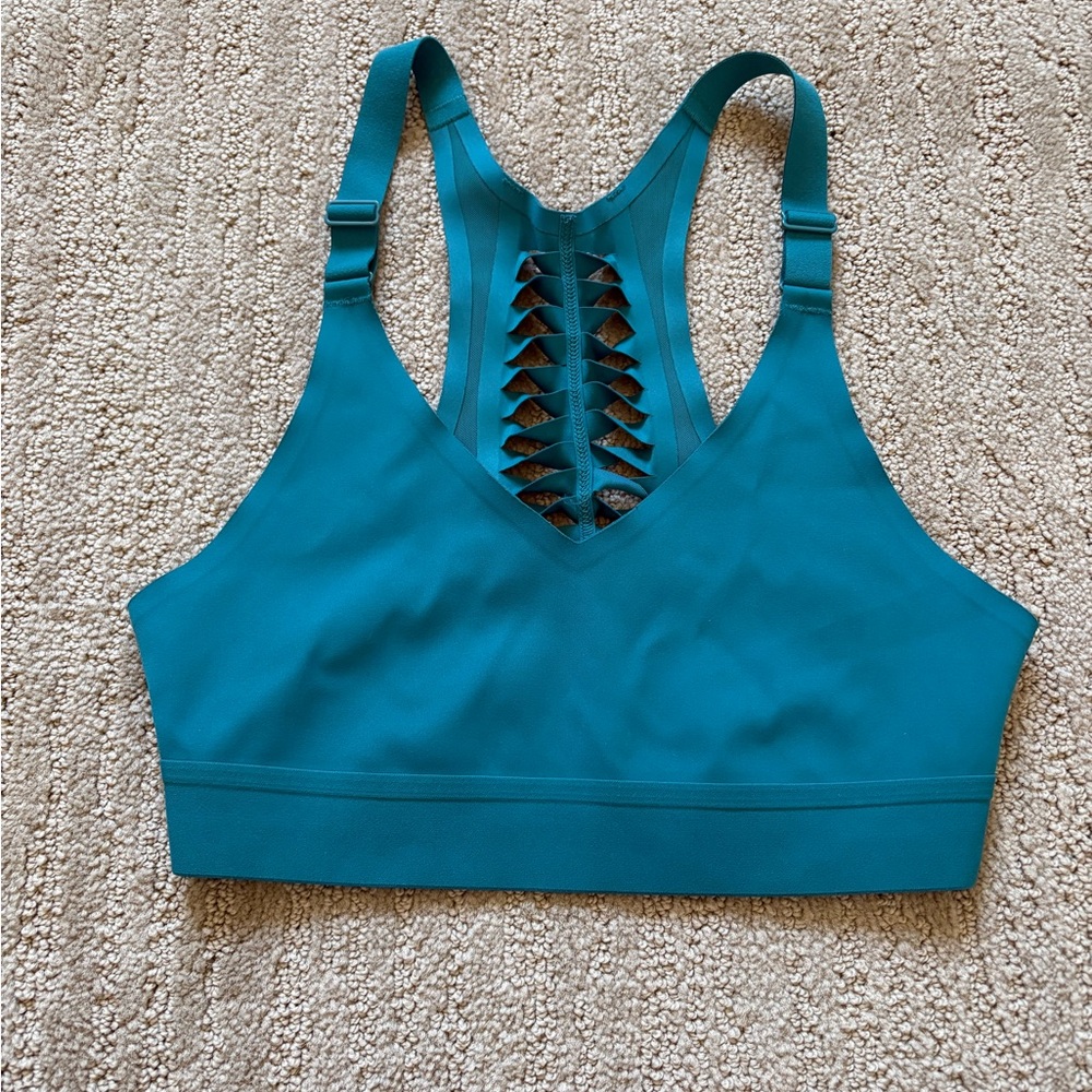 Victoria's Secret Teal Strappy-Back Sports Bra